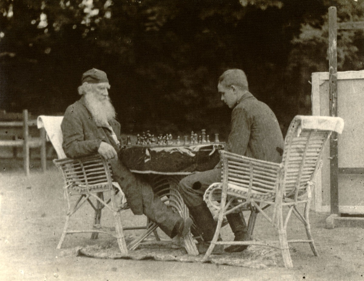 На виду у всех. Будни Льва Толстого - История России в фотографиях