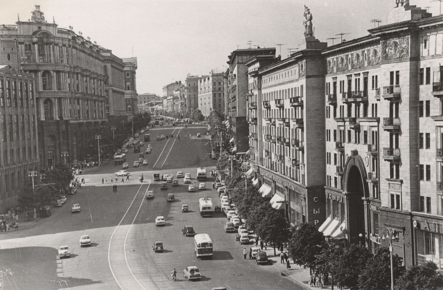 Москва в объективе Наума Грановского - История России в фотографиях