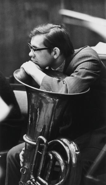 Московская консерватория, 1973 год, г. Москва. Выставка «Московская консерватория. Большой зал» с этим снимком.