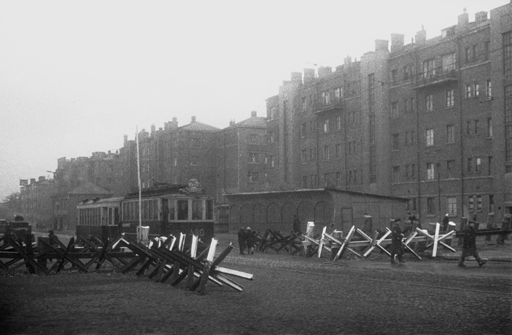Фото "Москва военная", октябрь 1941, г. Москва - История России в ...