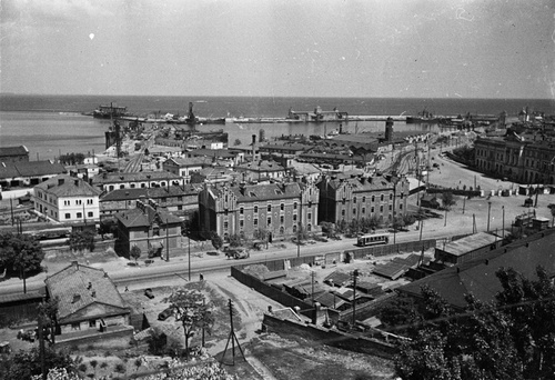 Портовая Одесса, август 1936, Украинская ССР, г. Одесса