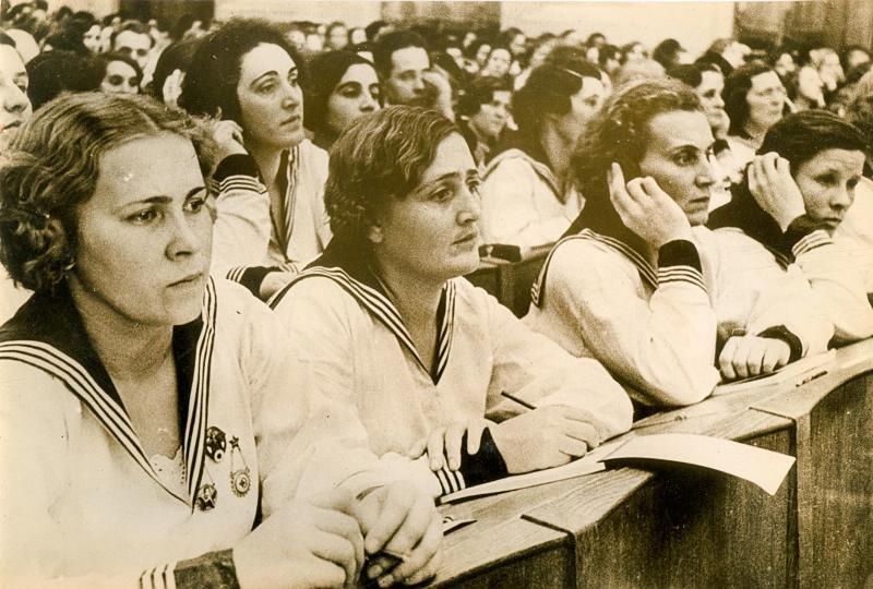 Всероссийское совещание жен командного и начальствующего состава РККА, 1936 год, г. Москва
