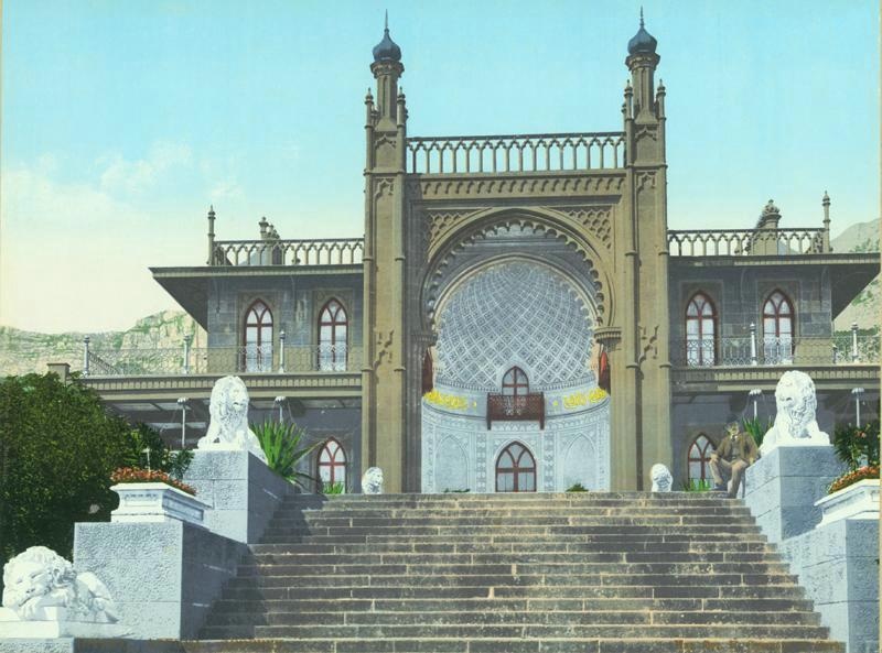 Воронцовский дворец в Алупке, 1910-е, Таврическая губ., Крымский п-ов, дер. Алупка