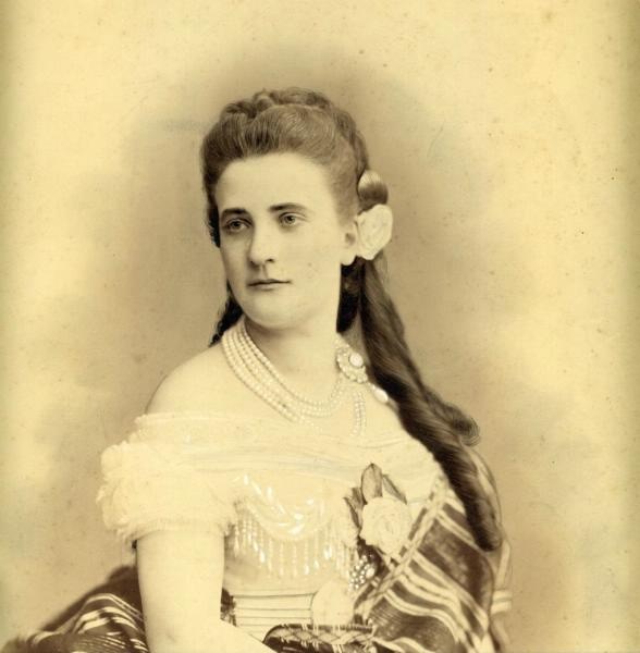 Портрет Элеоноры де Борджия, герцогини Осуна – жены испанского посла в России, 1860 - 1868