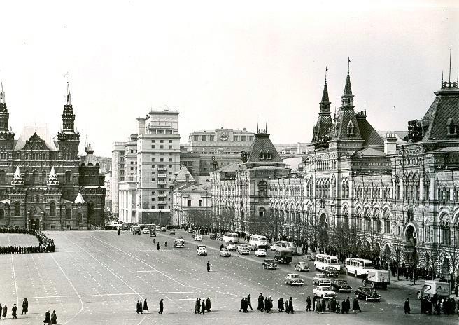 Красная площадь, 1950-е, г. Москва
