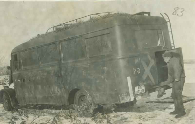 Военный автобус, 1 ноября 1942 - 28 февраля 1943