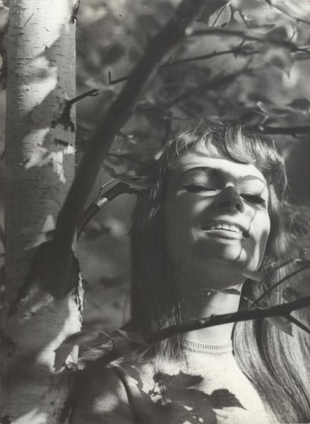 Актриса и кинорежиссер Джемма Фирсова, 1970-е. Выставка «Сделано с любовью» с этой фотографией.