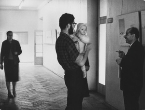 Без названия, январь 1969, г. Москва. Из серии «МВХПУ, бывшее Строгановское училище».