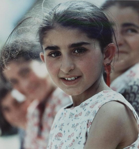 Портрет девочки, 1960-е, Армянская ССР, г. Горис. Выставка «Армения: люди и вечность» с этой фотографией.