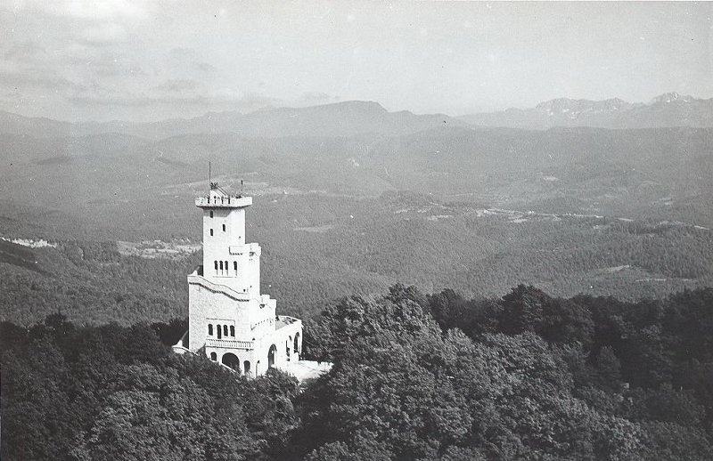 Смотровая башня на горе Ахун, 1957 - 1958, Краснодарский край, г. Сочи. Выставка «Смотрите во все очи: это город Сочи!» с этой фотографией.&nbsp;