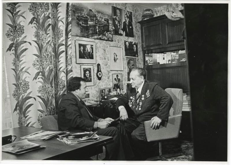 Беседа в рабочем кабинете Виктора Темина, 1 января 1980 - 31 января 1987