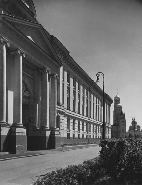 Здание Сената в Московском Кремле, 1970-е, г. Москва. Архитектор Матвей Казаков.