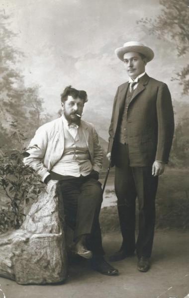 Парный мужской портрет, 1910 - 1917