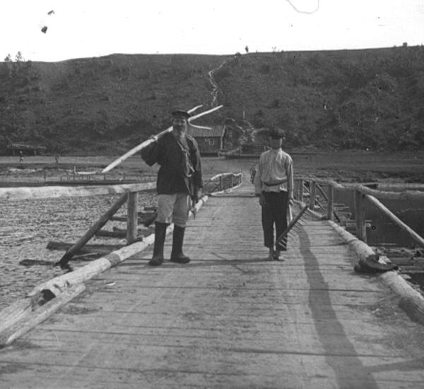 На мосту, 1910-е, Владимирская губ., Вязниковский у., с. Станки