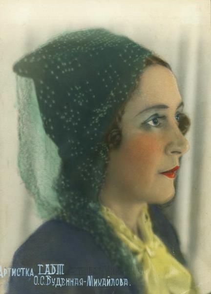 Артистка ГАБТ Ольга Буденная-Михайлова, 1934 год. Вторая жена Семена Буденного.Видео «Семен Буденный» с этой фотографией.