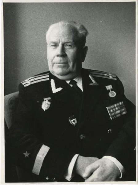 Портрет морского офицера-ветерана, 1970-е