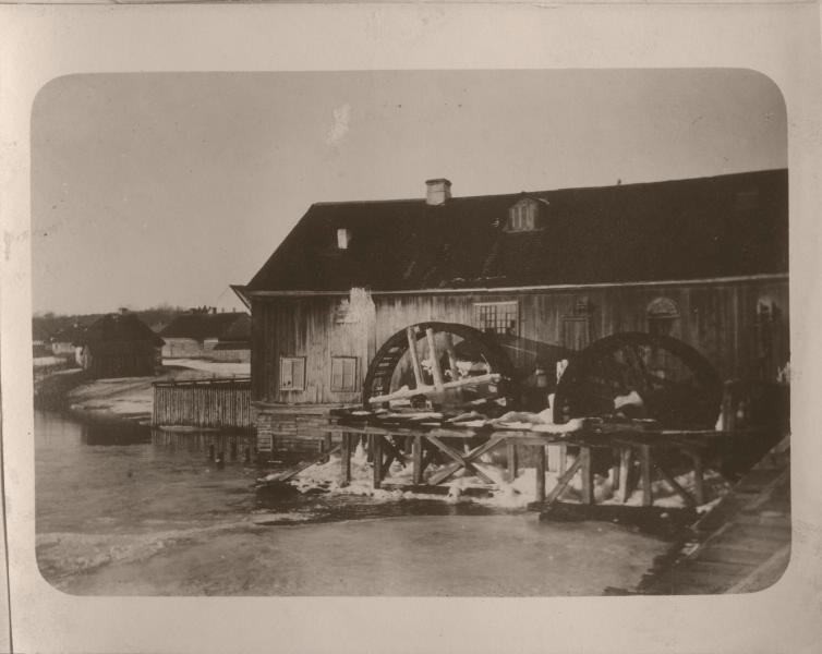 Водяная мельница, 1900-е