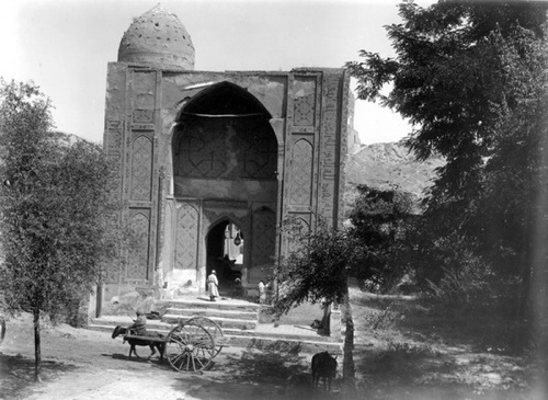 Медресе Шахи Зинда. Главный вход, 1896 год, Ферганская обл., г. Самарканд