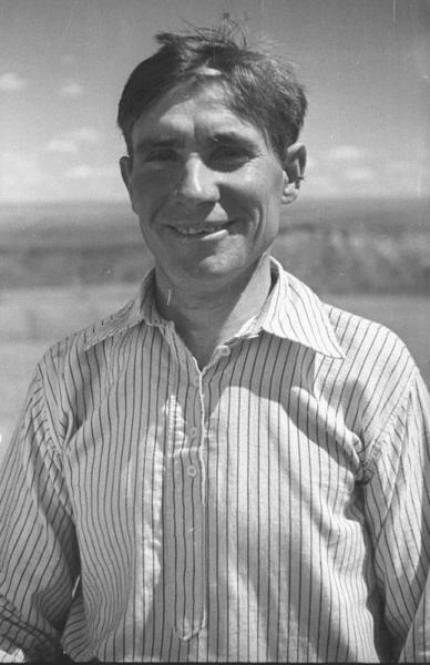 Конюх-стахановец, 1938 год, Куйбышевская обл.. Ныне Самарская область.