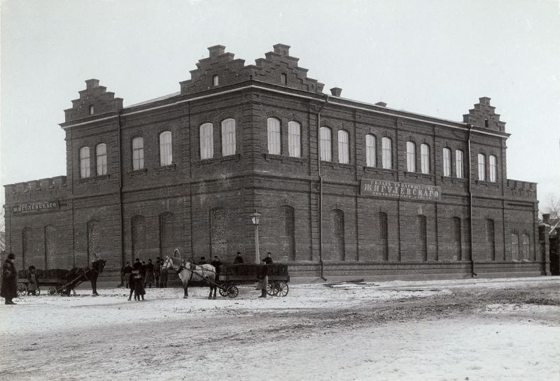 Склад Самарского пивоваренного завода, 1900-е, г. Самара и Волжский район. Выставка «Жигулевского!» с этой фотографией.