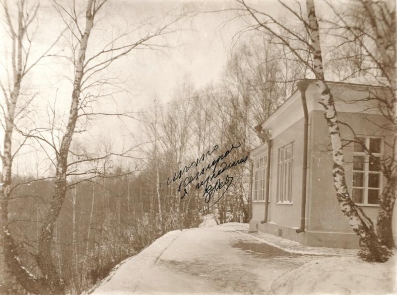 Зимний вид усадьбы, 1885 - 1899