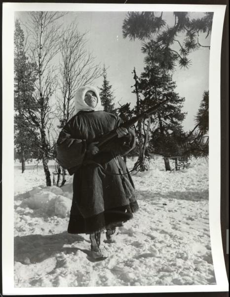 На охоте, 1963 год, Мурманская обл., Ловозеро