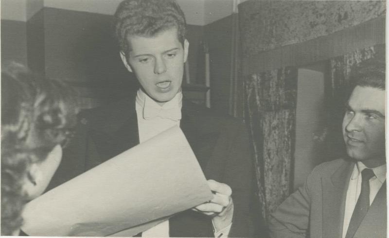 Американский пианист, победитель 1-го конкурса П.И. Чайковского - Ван Клиберн, 1958 год