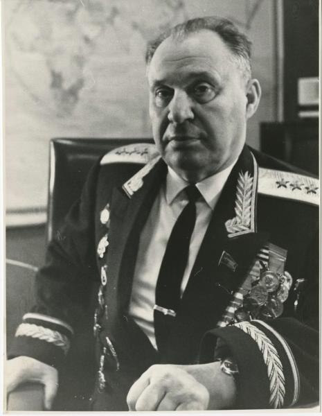 Портрет генерал-полковника Николая Псурцева, 1960-е