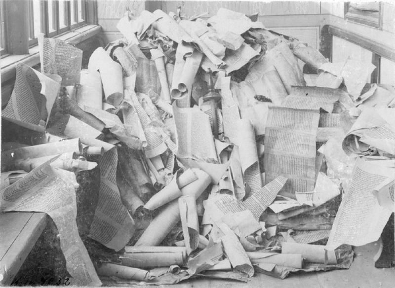 Разорванные свитки Торы, 1900-е