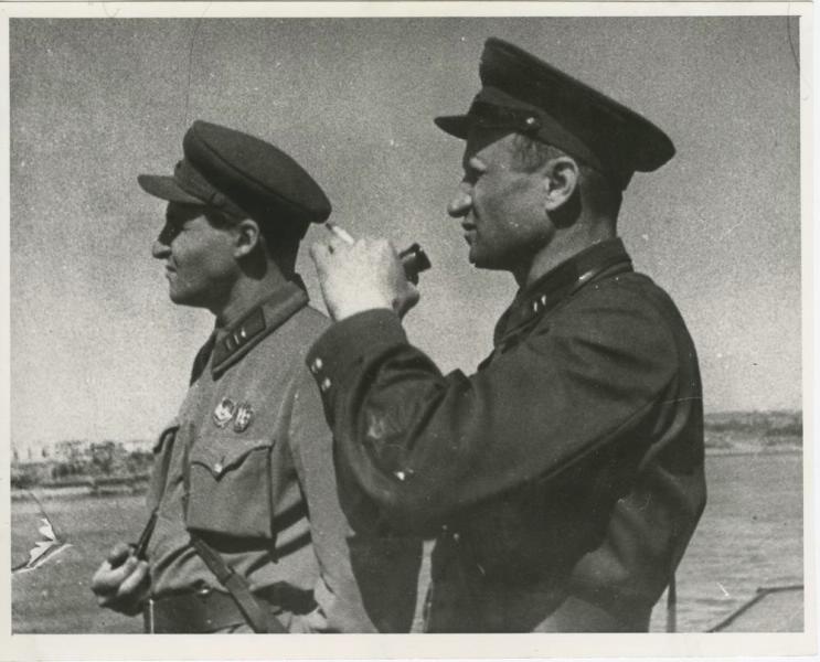 На боевых учениях, 1930-е