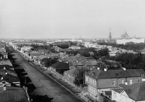 Астраханская улица от Ямской заставы, 1 января 1895 - 31 января 1904, г. Рязань