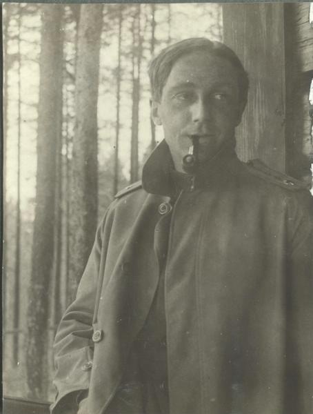 Мужской портрет, 1914 - 1918. Из серии «Хроники жизни полевого госпиталя».
