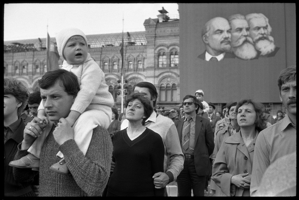 Развод караула у Мавзолея, 30 апреля 1984, г. Москва
