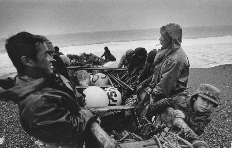 Эскимосская охота. Возвращение с охоты, 1980 год, Чукотка