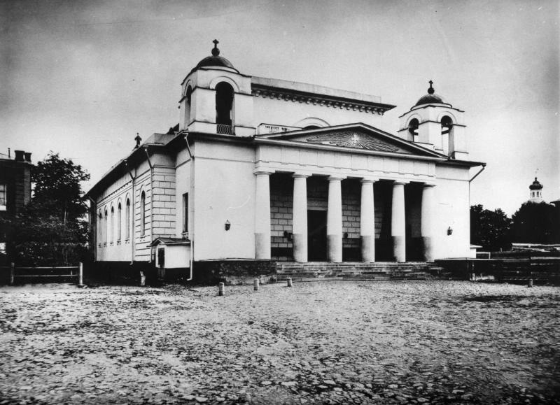 Храм Святого Людовика Французского, 1884 год, г. Москва,  ул. Малая Лубянка. 