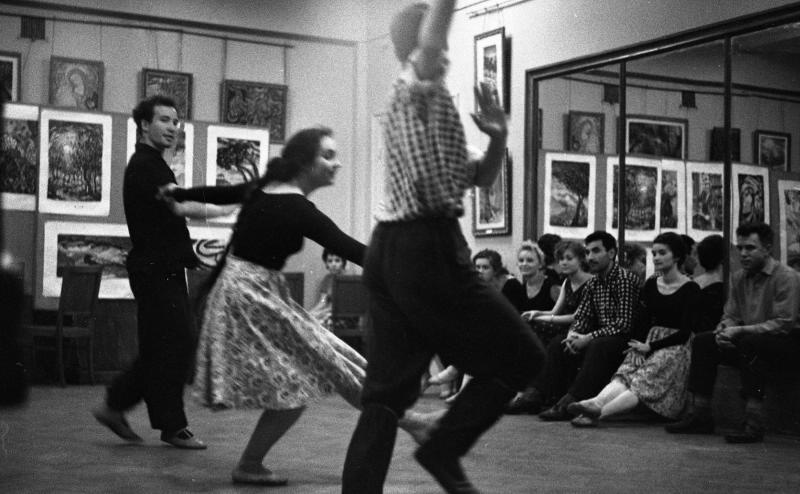 Самодеятельный танцевальный коллектив, 1963 - 1964, г. Москва