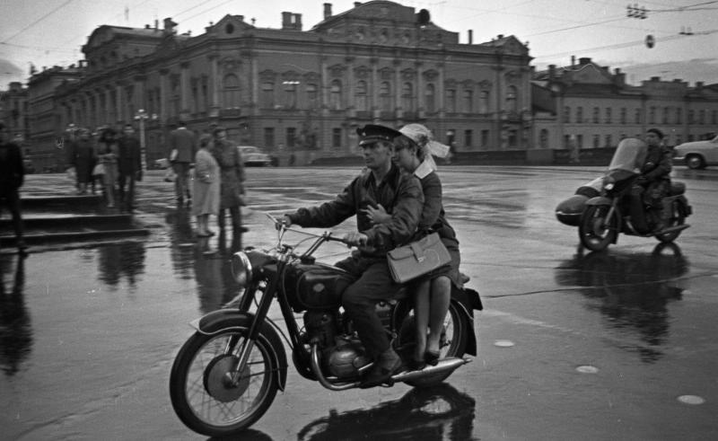 На улице, 1960-е, г. Ленинград