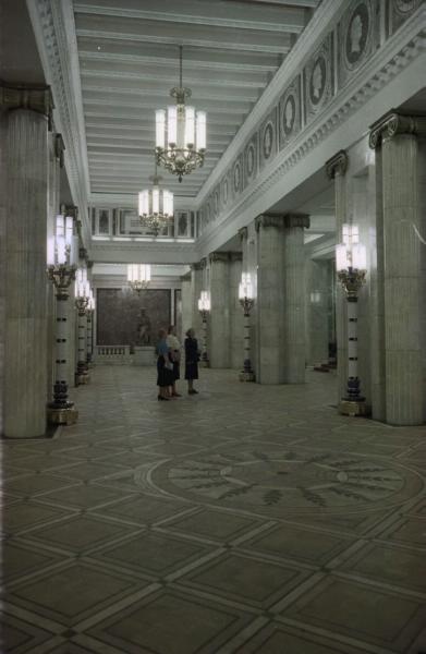 Фойе актового зала Главного здания МГУ на Ленинских горах, 1953 - 1959, г. Москва