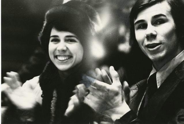 Ирина Роднина и Алексей Зайцев, 1970-е. Выставка «Влиятельные женщины России» с этим снимком.