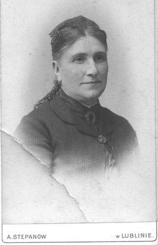 Мария Степановна Делла-Вос (урожденная Тошкович), 1876 - 1886, Царство Польское, г. Люблин
