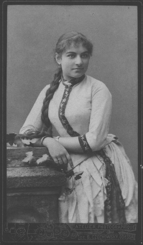 Евгения Людвиговна Делла-Вос, 1880 - 1885, Херсноская губ., г. Одесса