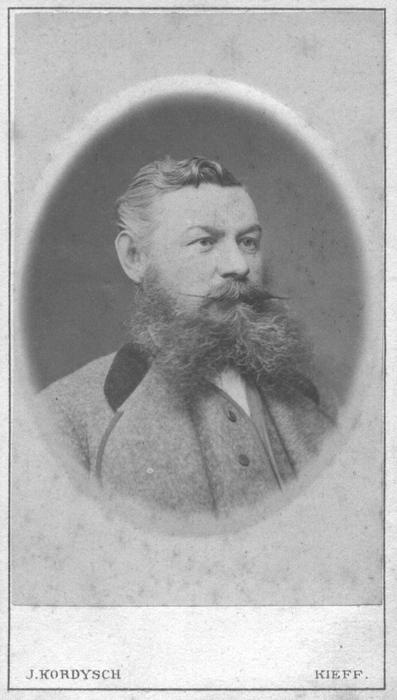 Людвиг Карлович Делла-Вос, 1872 - 1876, г. Киев. Чиновник Государственного Контроля.