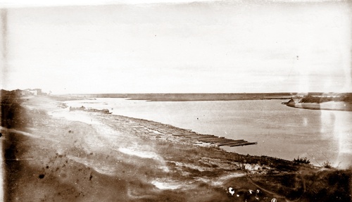 Вид на Мологу со стороны Мазута, 1 января 1935 - 30 декабря 1935, г. Весьегонск