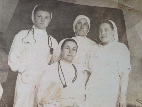 Медсестры, 1940 - 1950, Читинская обл.