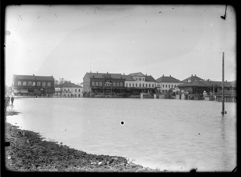 Фото "Половодье", 1920 - 1930, г. Калязин - История России в фотографиях