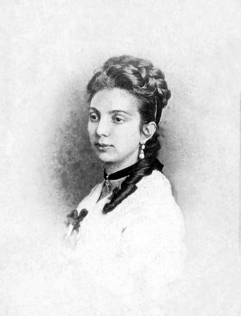 Елена Михайловская, жена Константина Яковлевича Михайловского, 1890 - 1897, г. Санкт-Петербург