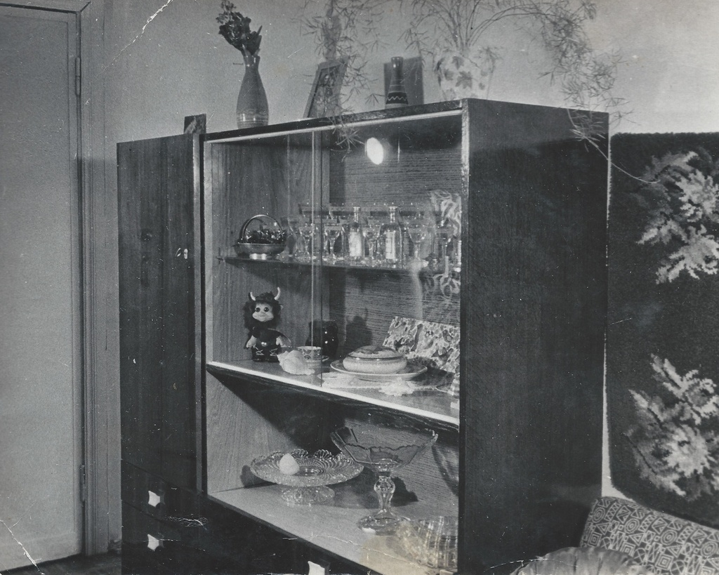 «Скандинавский тролль в советском быту», 1970 год, г. Ленинград. Выставка «Петербургские шведы» с этой фотографией.