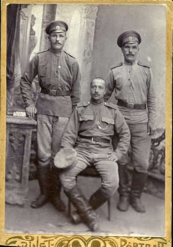 Групповой портрет военнослужащих, 1 ноября 1914 - 31 декабря 1917