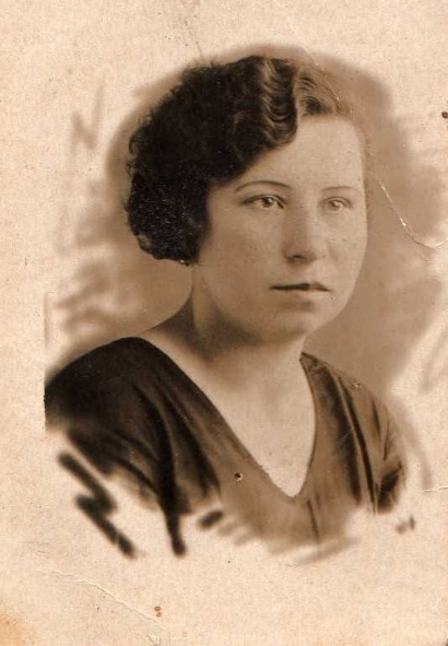 Мария Ивановна Гагина, 1930-е, дер. Чудинково. Выставка «Родом из Чудинково» с этой фотографией.&nbsp;