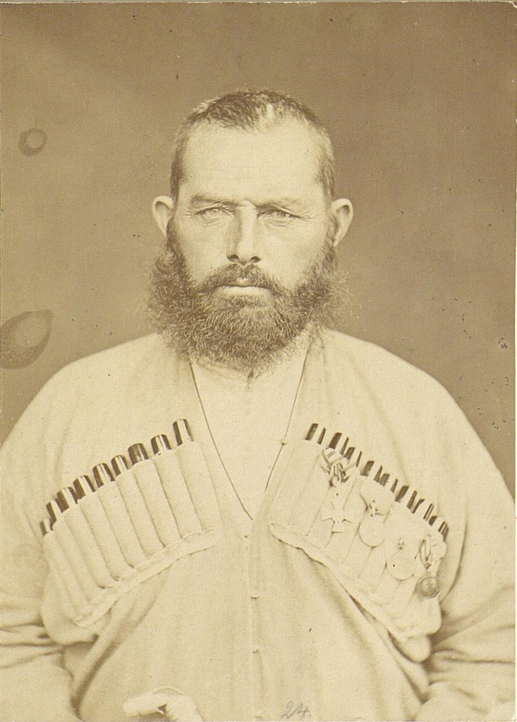 Портрет мужчины, 1883 год, Дагестанская обл.. Аварцы.Выставка «В фотообъективе Кунсткамеры: антропологическая фотография» с этой фотографией.&nbsp;